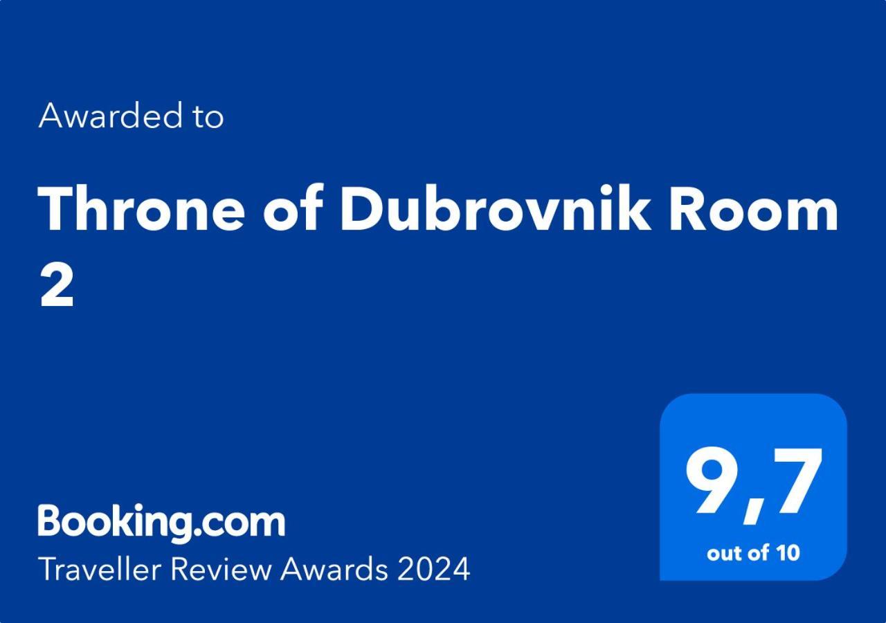 Throne Of Dubrovnik Room 2 Exteriör bild